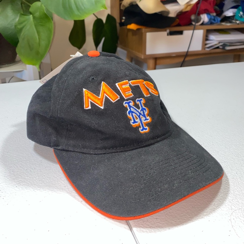 NWTs MLB New York Mets Youth Velcro Adjustable Hat - Picture 2 of 9